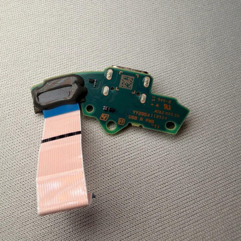 Sony WH-1000XM5 OEM Charging Port USB-C Board YY2954 USB R PWB Replacement Part